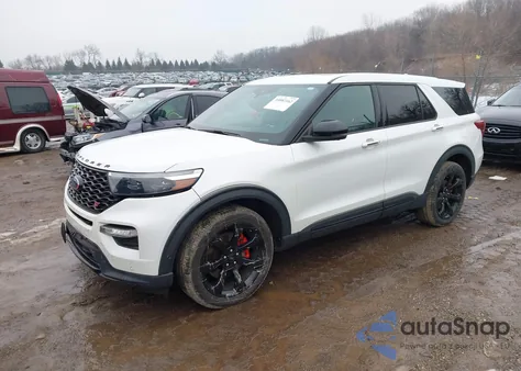 2021 Ford Explorer St из США, поврежденный, VIN 1FM5K8GC2MGA79422